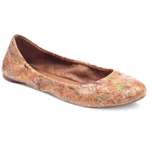 Lucky Brand Shoes - Lucky Brand Emmie Ballet Flats Cork Size 7